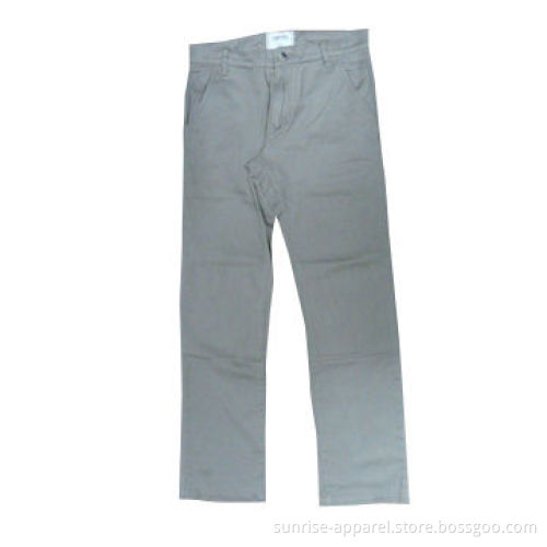 Men's Cotton Casual Pants, Various Colors are Available